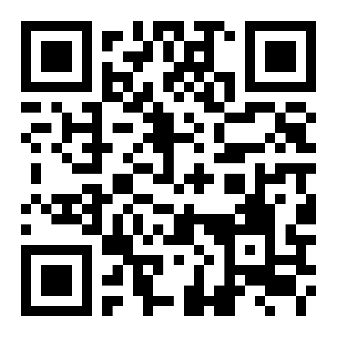 QR code to download the Pizza Hut app